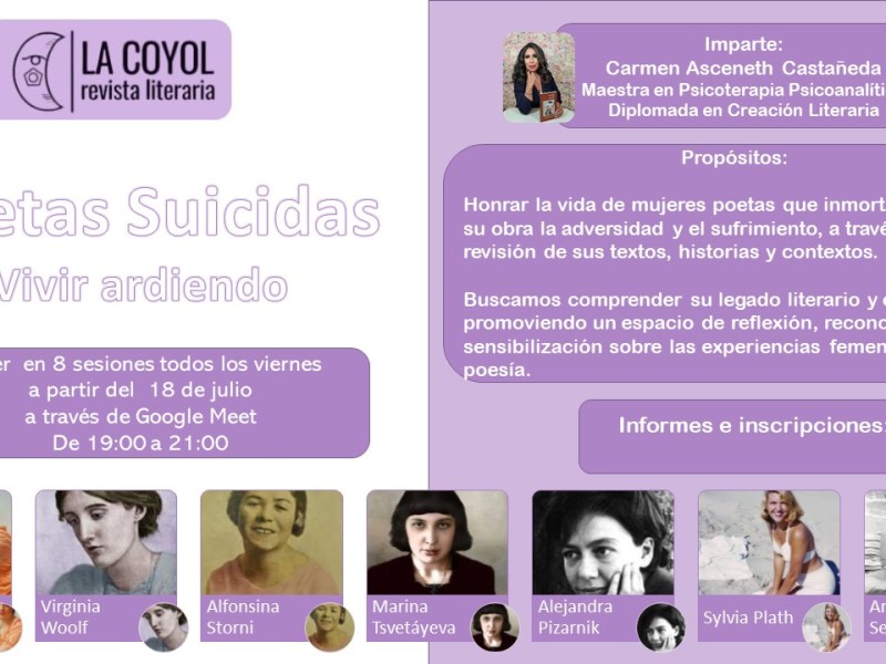 Taller Poetas Suicidas:&nbsp;Introducción